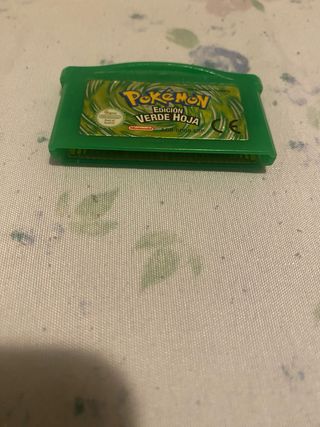 Pack 2 Juegos Pokémon GBA (Rojo Fuego, Verde Hoja)