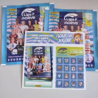 Cromos conmemorativos liga femenina jugón 226