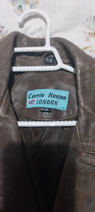 Chaqueta de piel Carrie Hoxton Talla XL