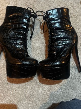 Botines Pole Dance Tacón Alto 14cm