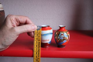 Búcaros Japoneses Miniatura Porcelana