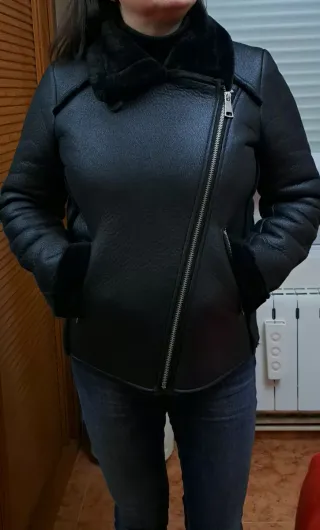 Chaqueta doble faz Springfield negra