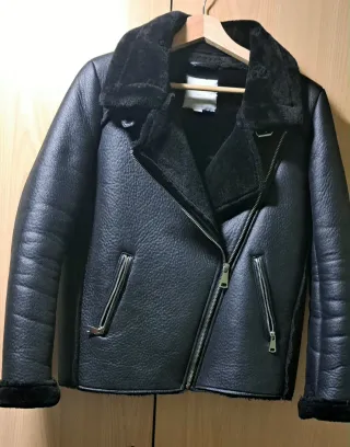 Chaqueta doble faz Springfield negra