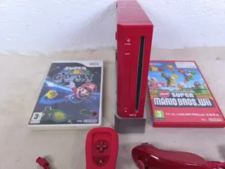 Console Nintendo Wii Rossa + Giochi