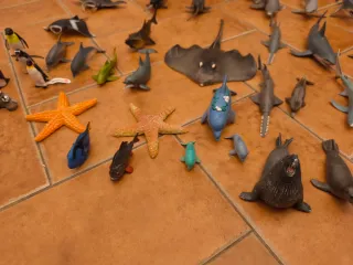 Animales Schleich Marinos