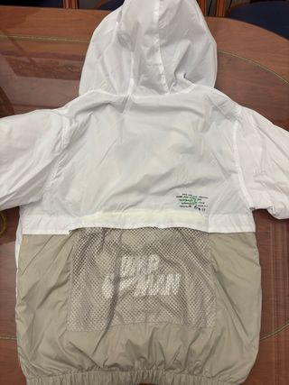 Chaqueta Nike Jordan Blanca y Beige