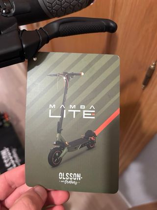 Patinete Eléctrico Olsson Mamba Lite Homologado