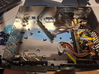 Carcasa XBOX y Fuente de Alimentación