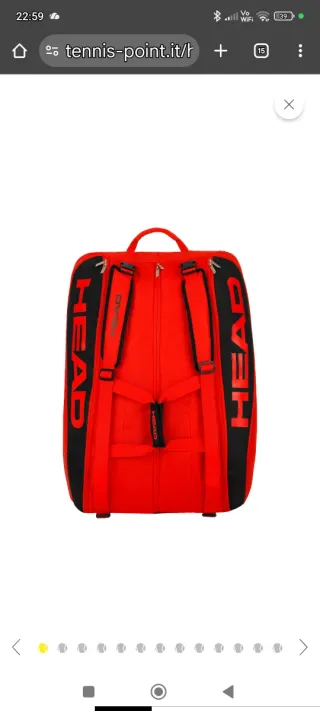 Borsa Tennis Head Tour Team 15R Megacombi