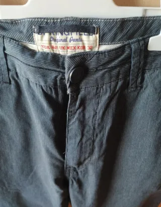 Pantalón Springfield Hombre Azul Rayas