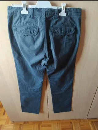 Pantalón Springfield Hombre Azul Rayas