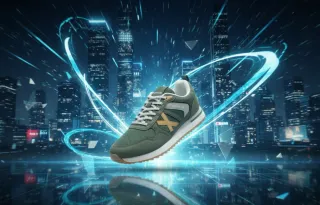 Tenis de Hombre, color Verde y Dorado