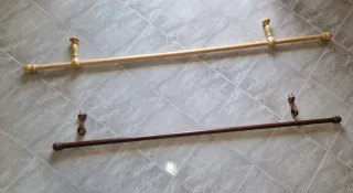 Bastoni per tende in legno mis. 200cm