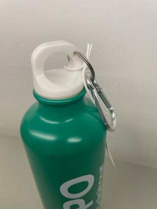 Vendo borraccia in alluminio verde marchiata IPPO