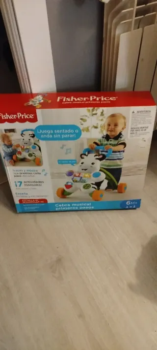 Andador Cebra Musical Fisher-Price