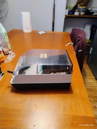 Box porta floppy da 5 1/4 con n°40 floppy C64