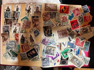 Colección álbum Sellos Antiguos vintage