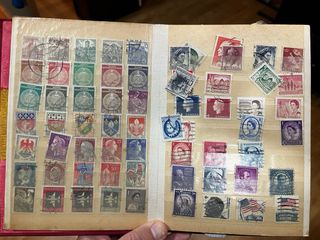 Colección álbum Sellos Antiguos vintage