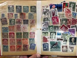 Colección álbum Sellos Antiguos vintage