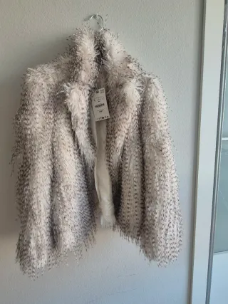 Chaqueta pelo Zara Talla S