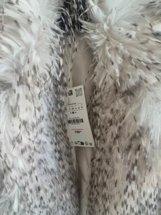 Chaqueta pelo Zara Talla S