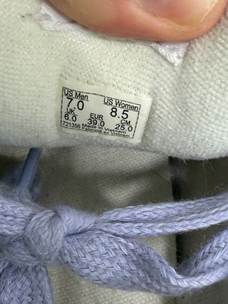 Vans Mujer Beige y Morado