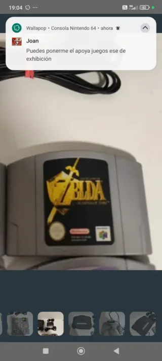 Consola Nintendo 64 Negra + 3 juegos