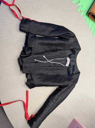 Corpiño Fallera Niña Negro/Gris