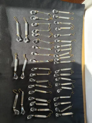 Lágrimas de cristal para lámpara