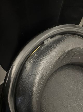 Silla Vintage Piel Negra