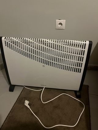 Calentador Tequio Blanco y Negro