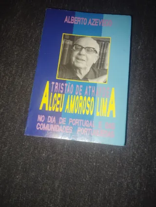 Livro Alceu Amoroso Lima Vintage