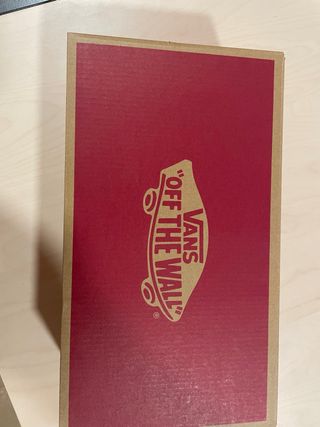 Zapatillas Vans Hombre Rojas