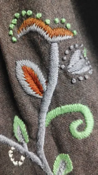 Falda vintage lana TRUCCO Talla M