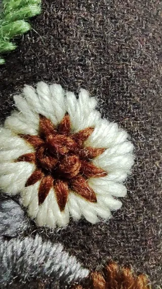 Falda vintage lana TRUCCO Talla M