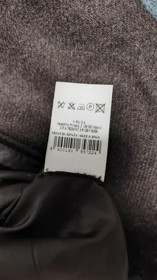 Falda vintage lana TRUCCO Talla M