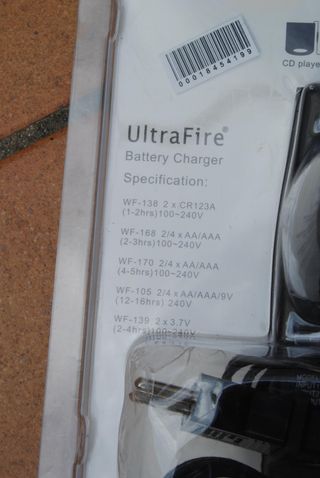Cargador Baterías UltraFire