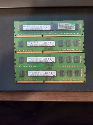 4x Memória RAM 8GB DDR3 Desktop Samsung