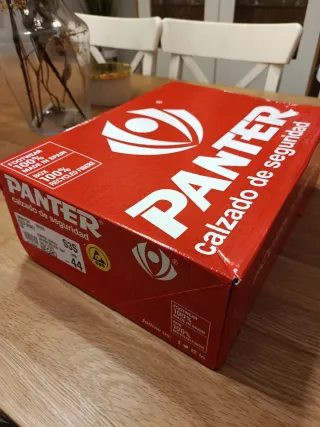 Zapatos de seguridad PANTER negros talla 44