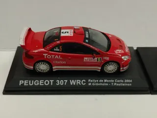 Coppia modellini Peugeot Rally 1:43