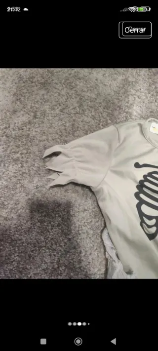 Disfraz niña esqueleto Halloween