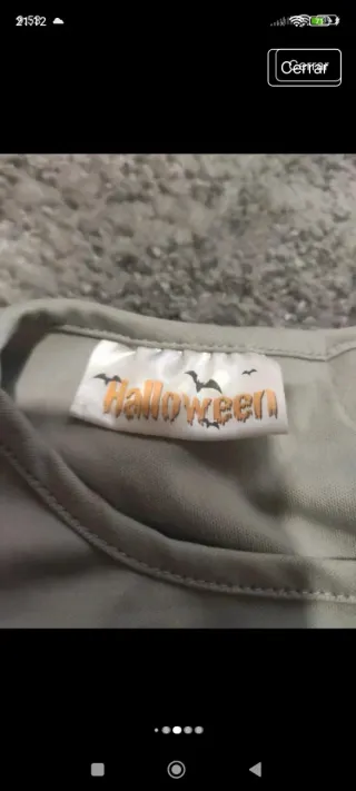 Disfraz niña esqueleto Halloween