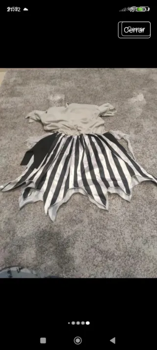 Disfraz niña esqueleto Halloween