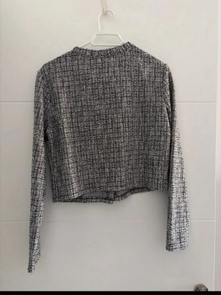 Chaqueta tweed talla M