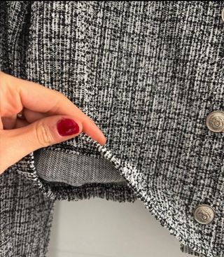 Chaqueta tweed talla M