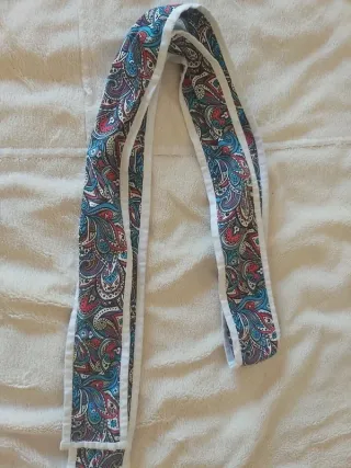 Vestido Almatrichi blanco estampado