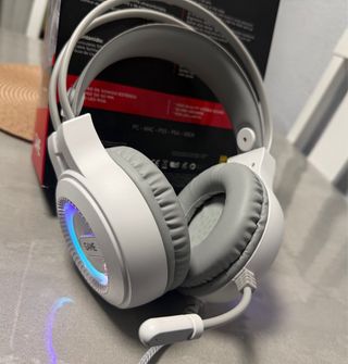 Auriculares GAME RGB Blancos