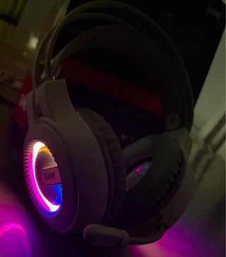 Auriculares GAME RGB Blancos