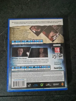 Heavy Rain & Beyond Dos Almas Collection PS4
