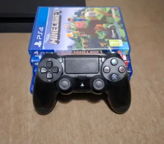 PS4 Slim 1TB + 5 Juegos + Mando Negro